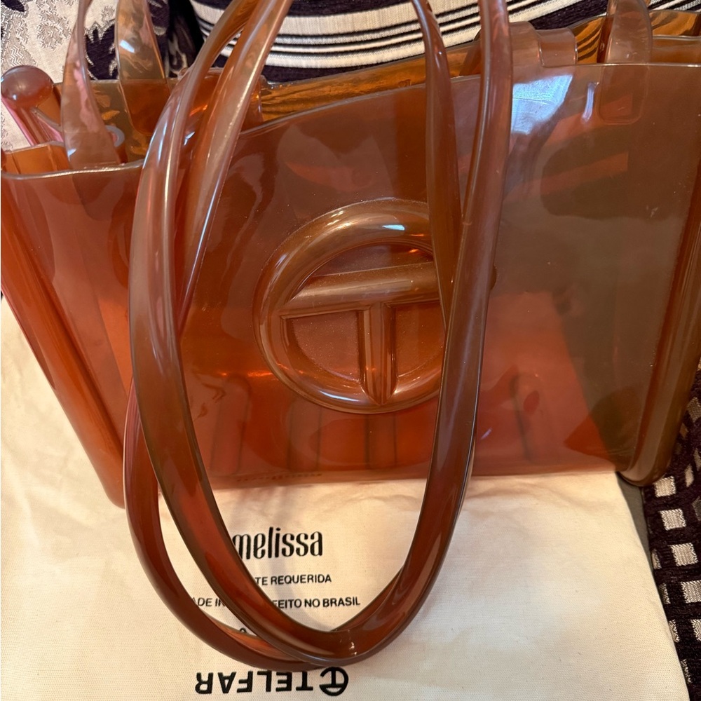 Melissa/Telfar Women's Brown Tote Bag